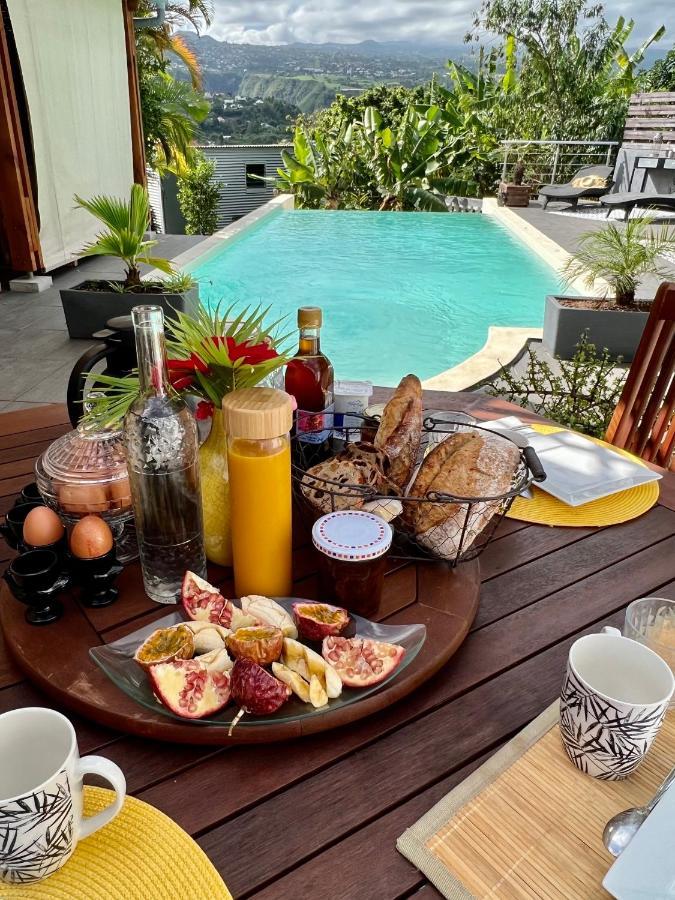 Villa Ti Moon, Entre Deux, Piscine Ngoại thất bức ảnh