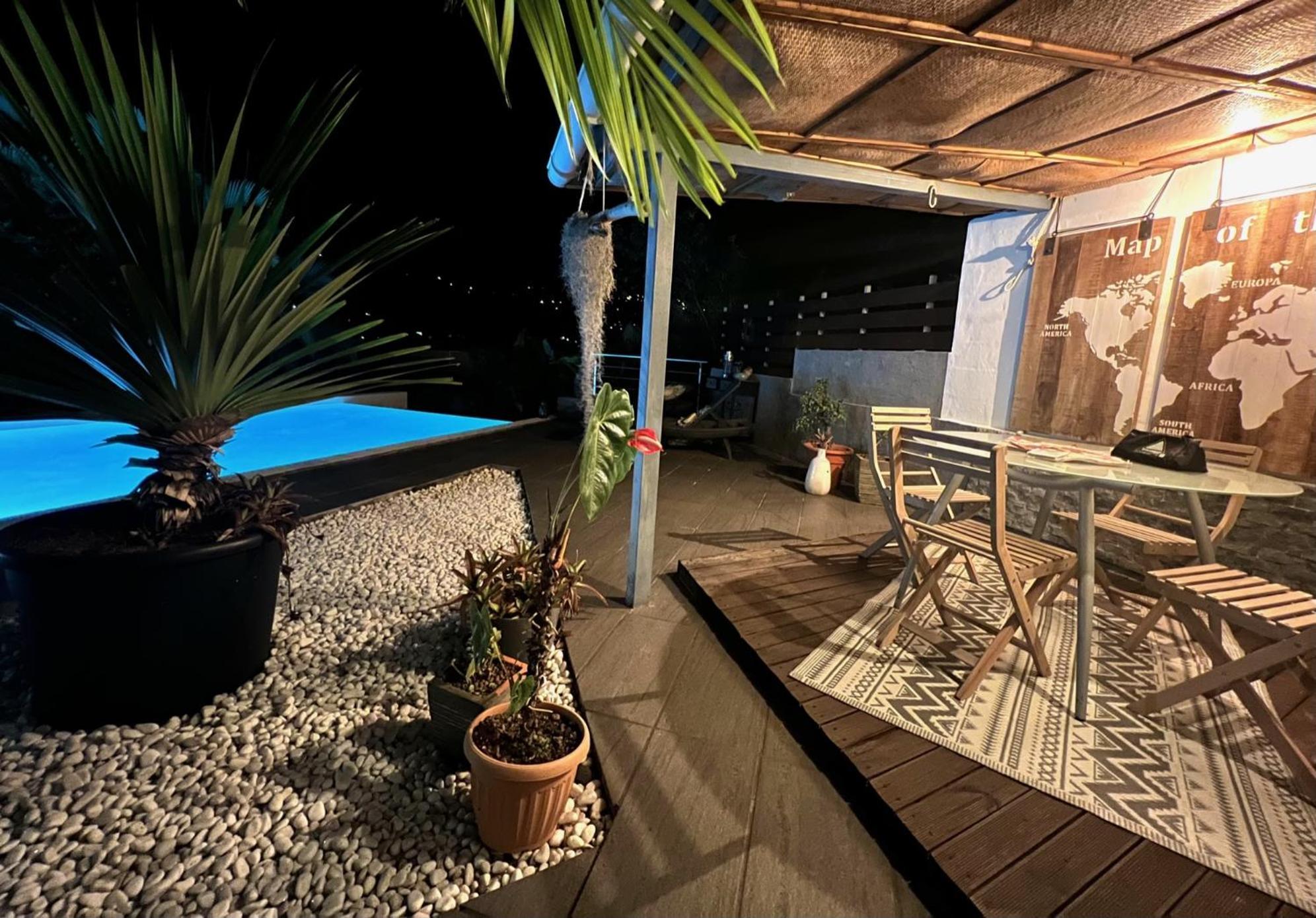 Villa Ti Moon, Entre Deux, Piscine Ngoại thất bức ảnh