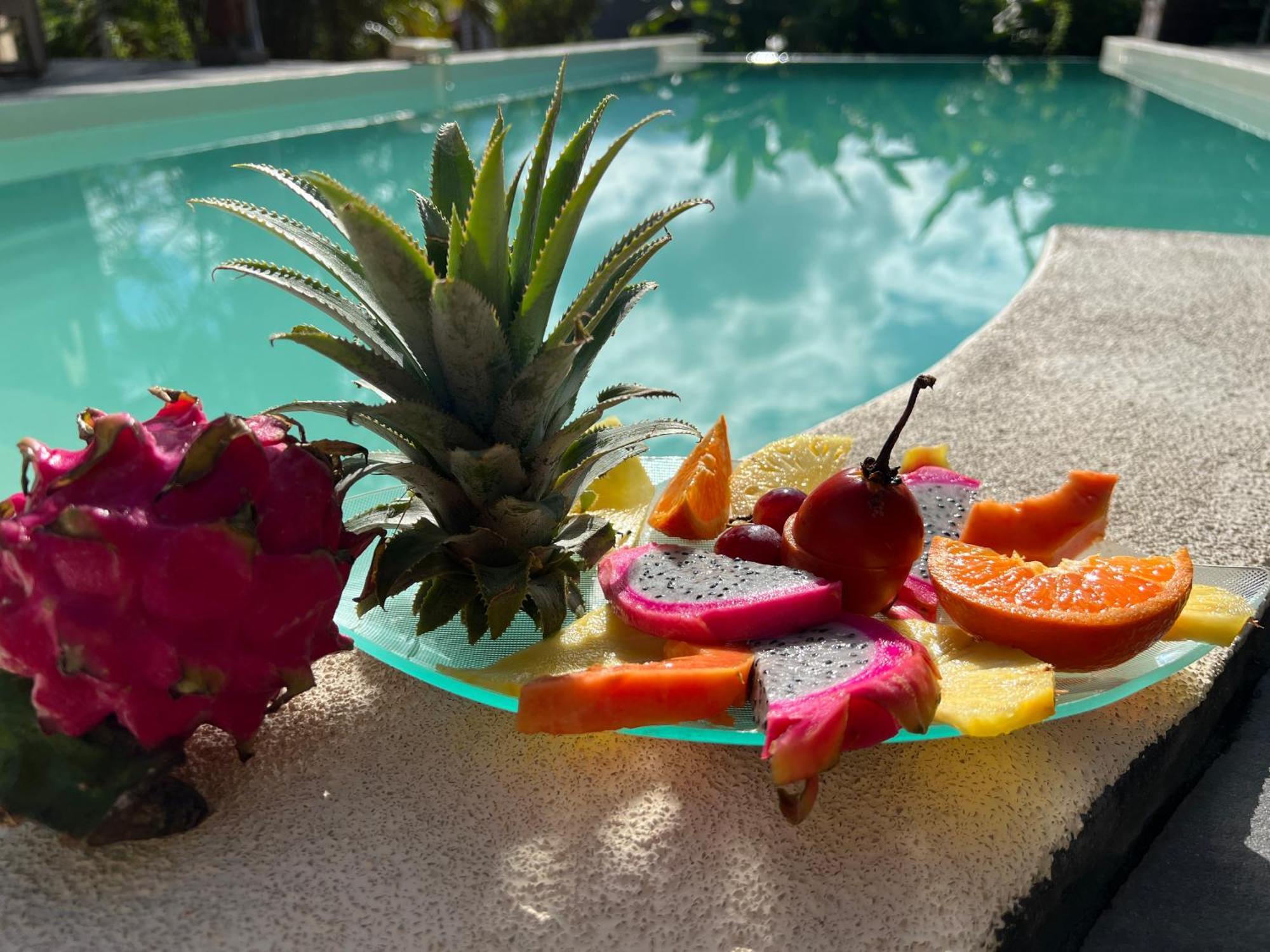 Villa Ti Moon, Entre Deux, Piscine Ngoại thất bức ảnh